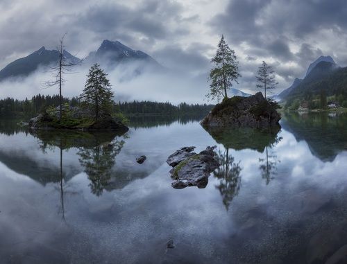 Озеро Хинтерзее. Германия.