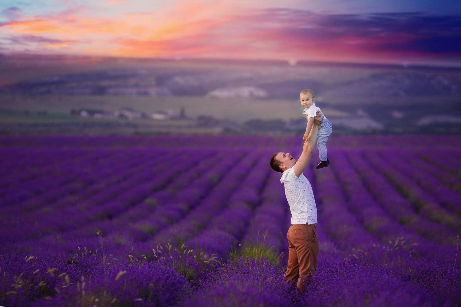 крым, лаванда, закат, Ника Колесникова