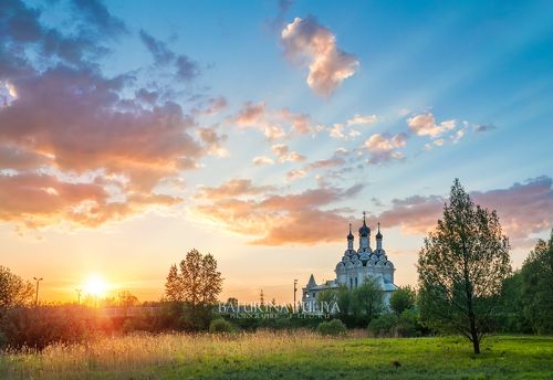 Красивые краски заката