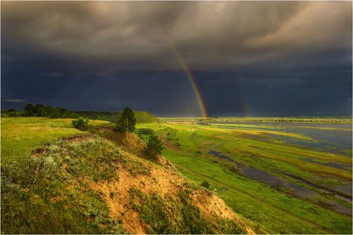 Радуга над Иртышём.