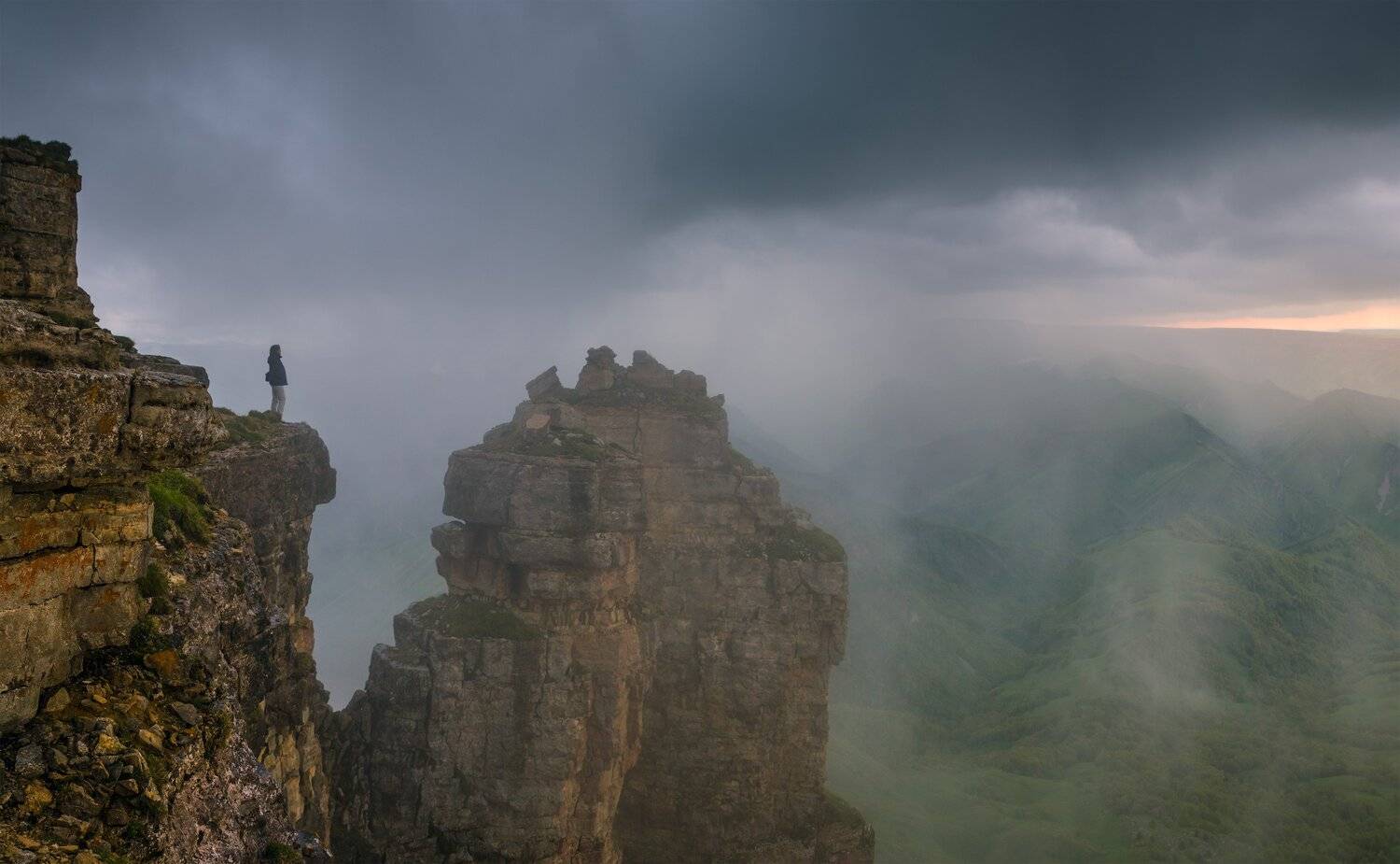 западный кавказ бермамыт вечер июнь, Николай Мысливцев