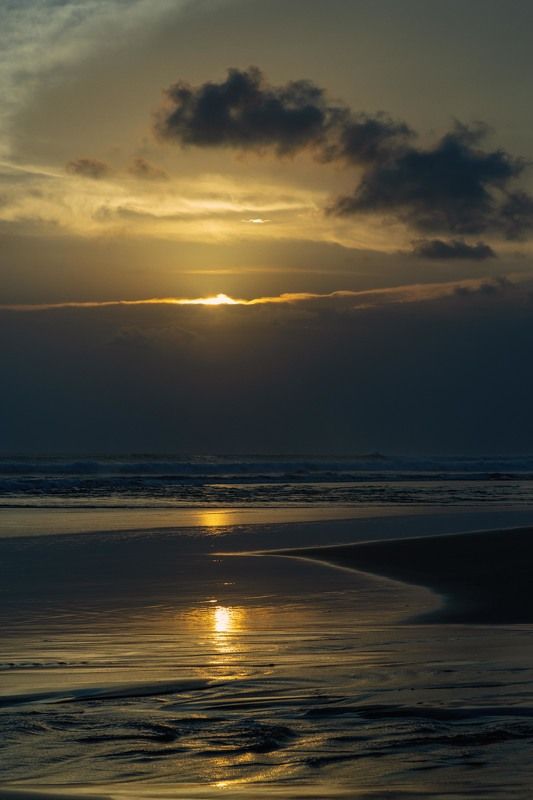 пейзаж, закат, бали закат фото превью