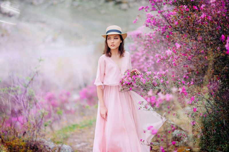 портрет, арт, модель, portrait, art, dress, sensetiv Violet фото превью