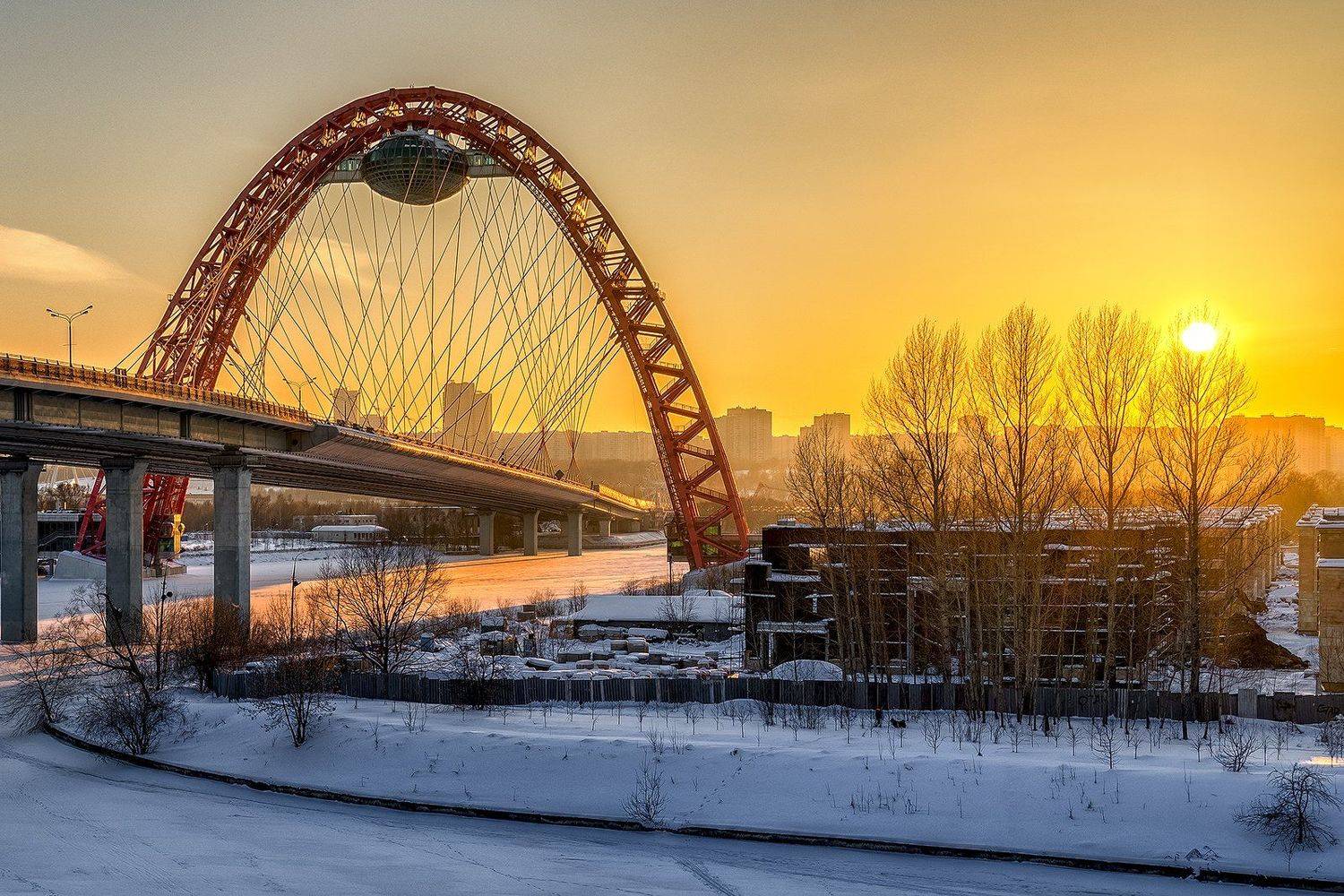 москва столица sony moscow msk russia россия urban landscape живописный мост закат, Нина Богатырева