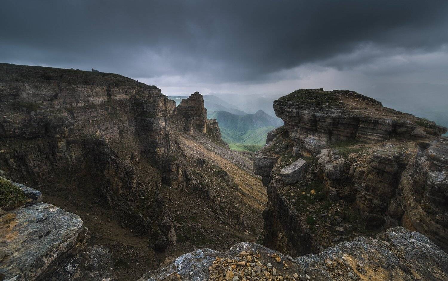 западный кавказ бермамыт вечер июнь, Николай Мысливцев