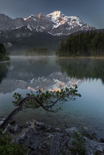 Озеро Айбзее. Германия. 