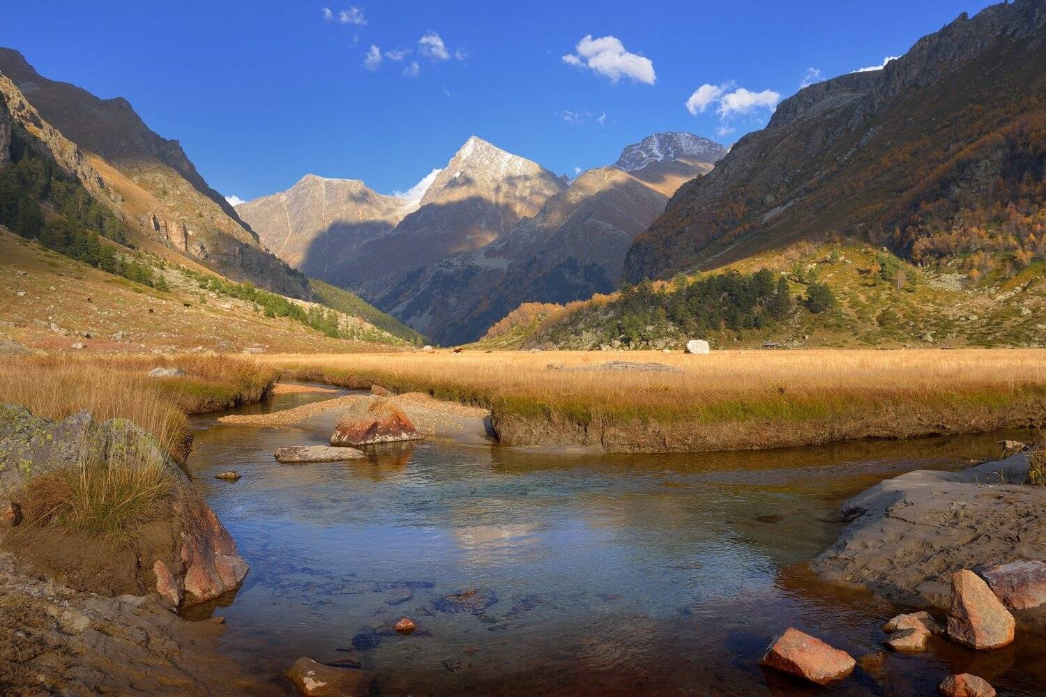 горы осень узункол мырды вечер, Александр Жарников