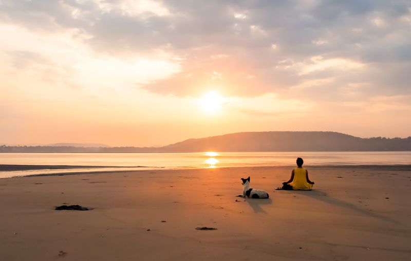 Медитация фото превью