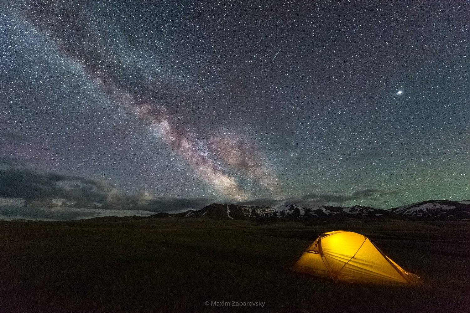 songkol, kyrgyzstan, nikon, milkyway, stargazing, tent, nightscape, mountains, landscape, stars, nightsky, glowingtent, tianshan, киргизия, сонкуль, млечныйпуть, палатка, Максим Забаровский