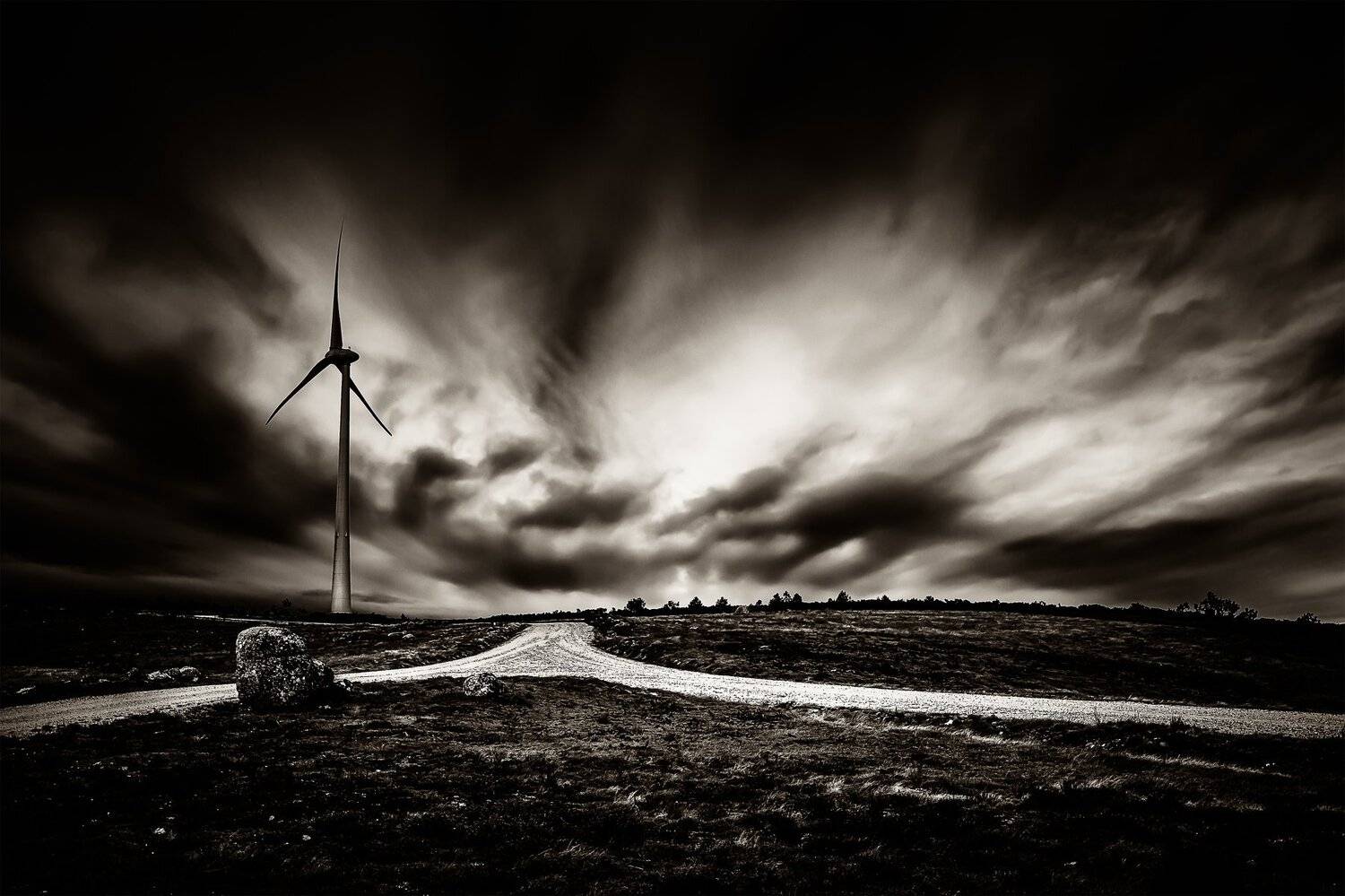 bnw, solitude, concept, art, Antonio Coelho