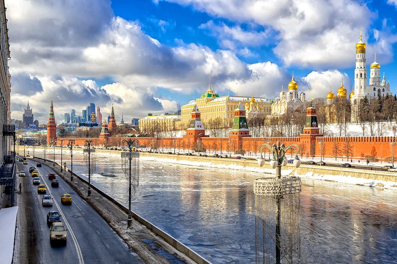москва столица sony moscow msk russia россия urban landscape Мороз и солнце... фото превью