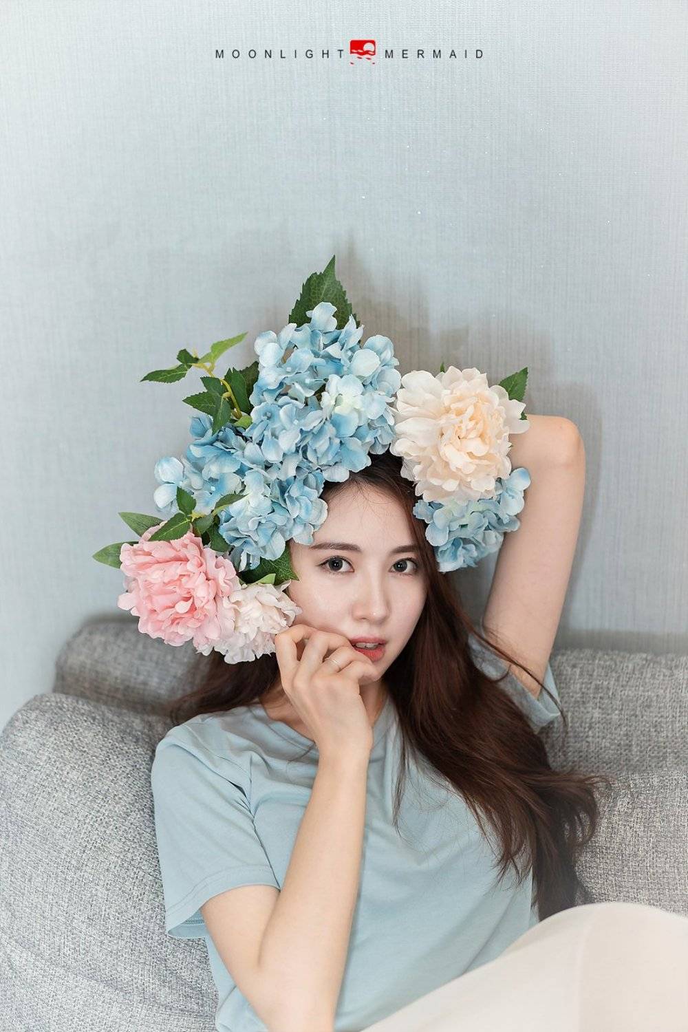 #sexy #girl #woman #beauty #cute #light #night #red #seminude #potrait #underwear #female #dance #a9 #sony #flower, moonlight_mermaid