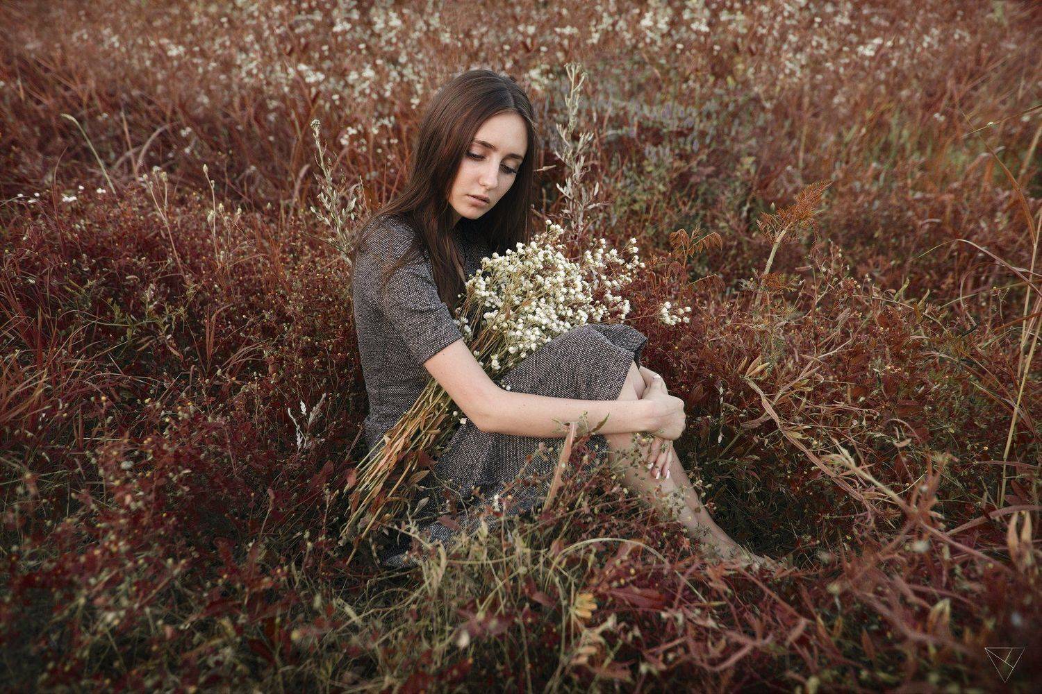 Портрет, женский портрет, девушка, взгляд, Россия , Дмитрий Александров