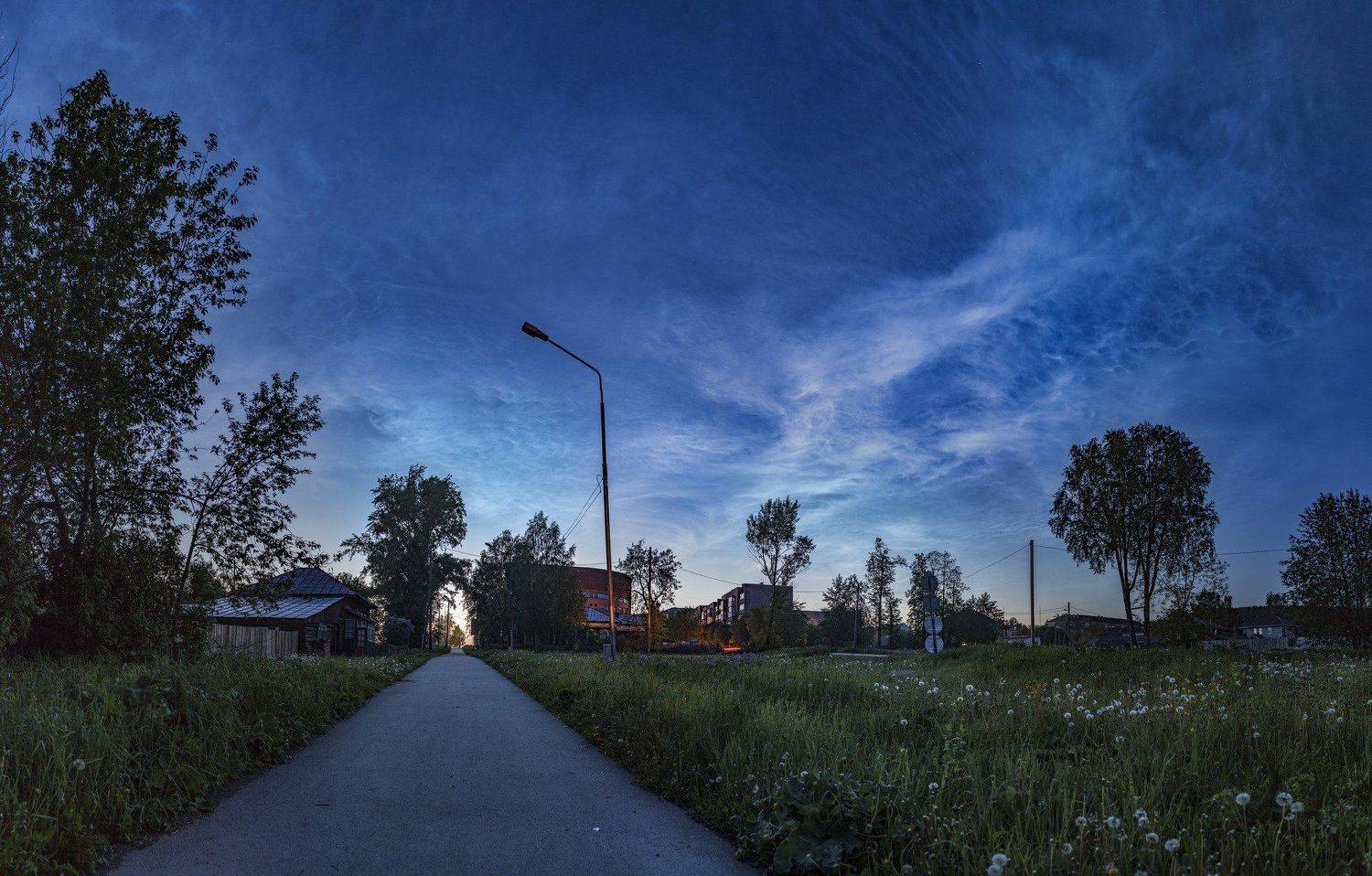 урал, пермский край, лысьва, серебристые облака, Андрей Козлов