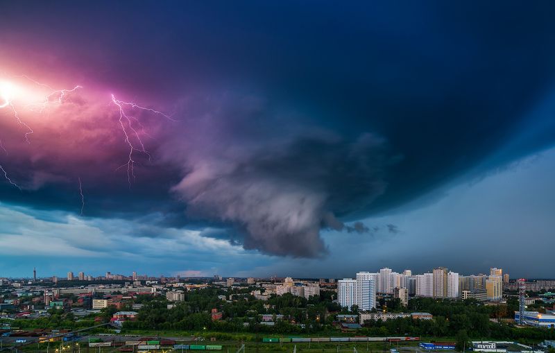 Гроза в Екатеринбурге фото превью