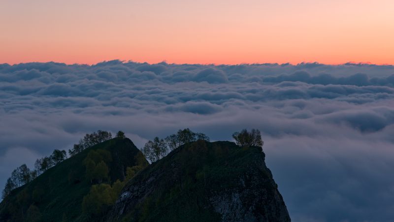 рассвет Рассвет у Заячьих ушей фото превью