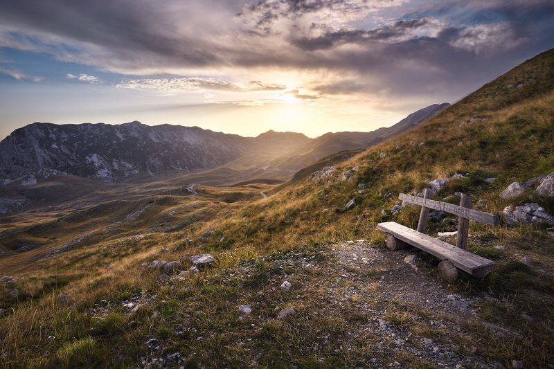 черногория, дурмитор, горы, закат Место вдохновения фото превью