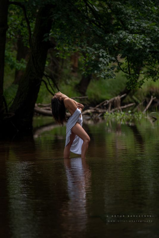 Artur Barczyński river  Mornig sun фото превью