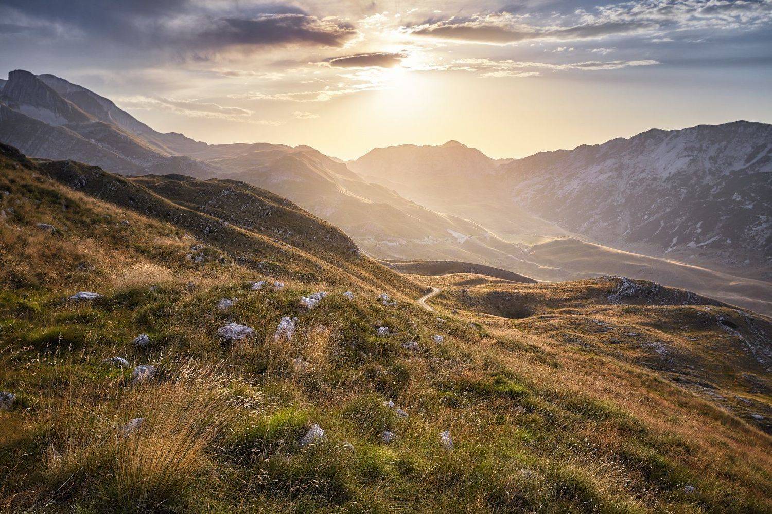черногория, дурмитор, закат, горы, KrubeK