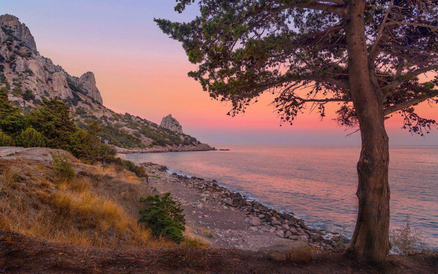 море, крым, вечер, закат, Виктор Климкин