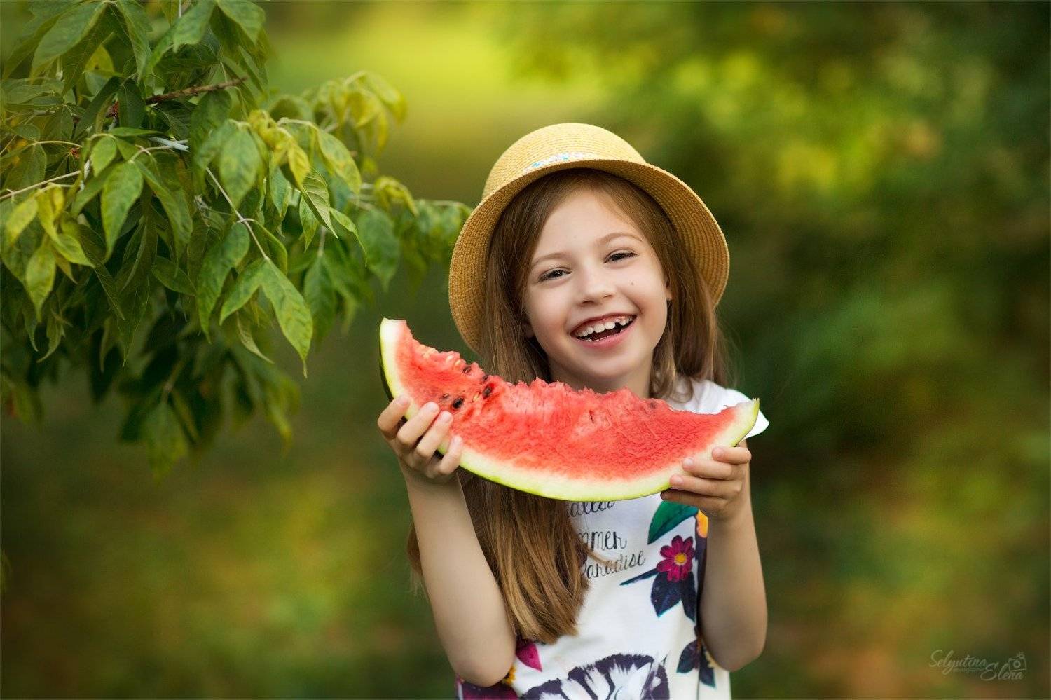 детский фотограф, children photographer, kids photographer, арбуз, watermelon, Elena Selyutina