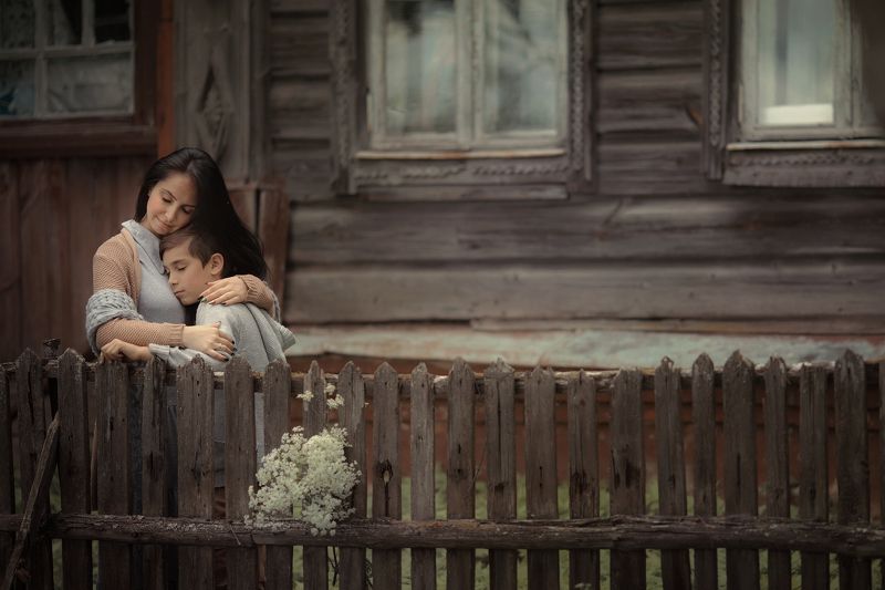 Мама и сын фото превью