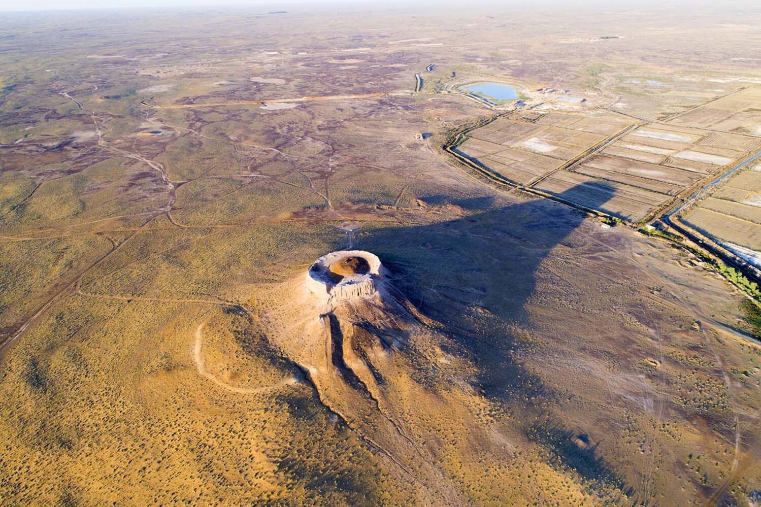 Uzbekistan, Karakalpakstan, Zoroastrianism, drone, tower, aerial, Борис Резванцев