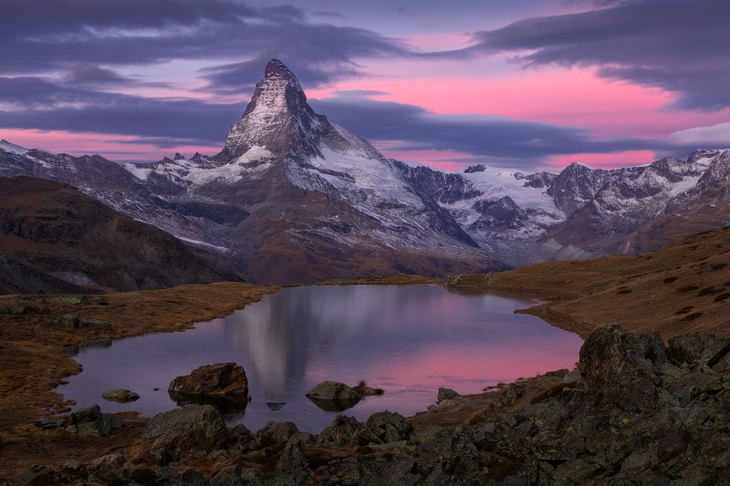 switzerland, matterhorn, stellisee Switzerland. Matterhorn фото превью