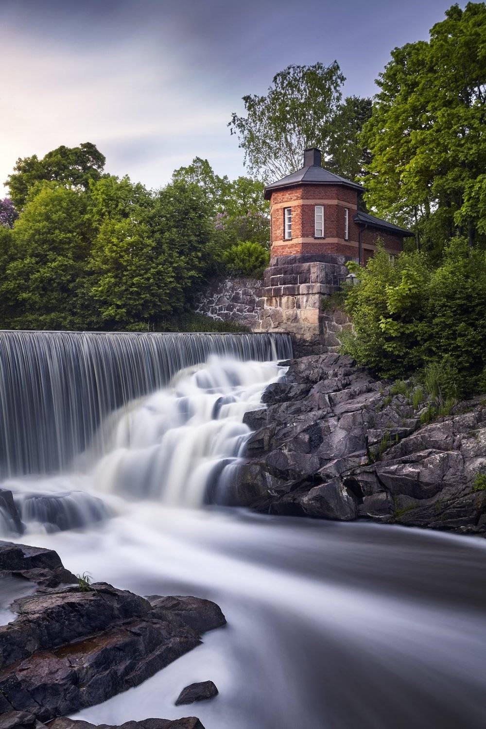 хельсинки, финляндия, водопад, KrubeK