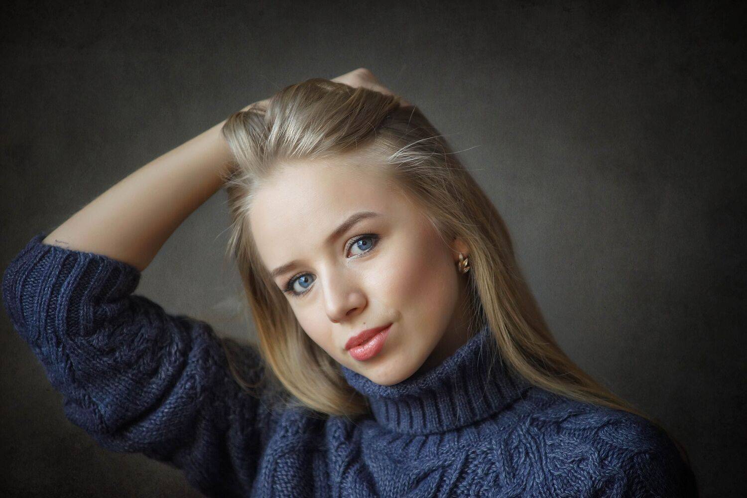 девушка, портрет, Илья Филимошин