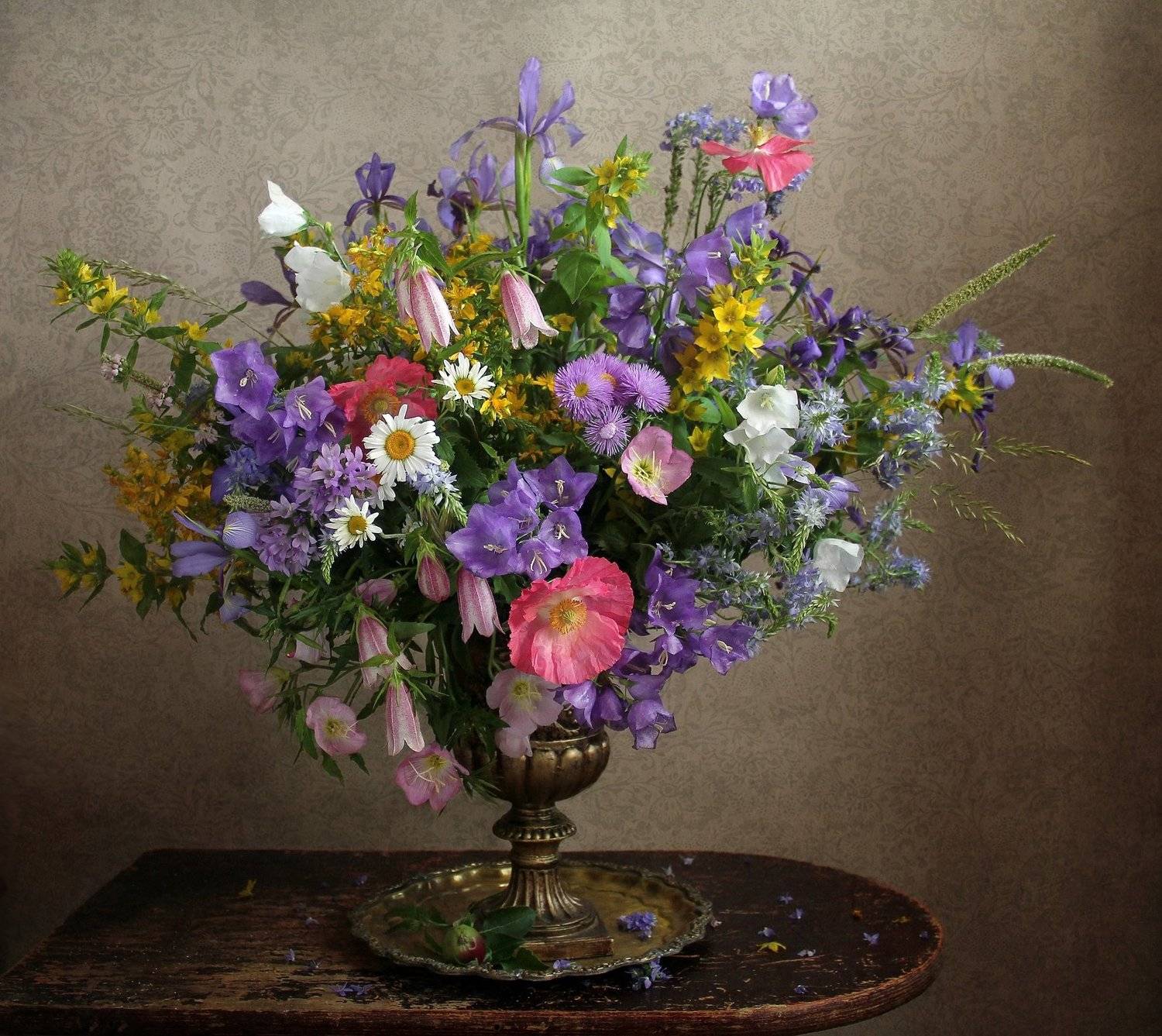 натюрморт, цветы, марина филатова, лето, букет цветов, Марина Филатова