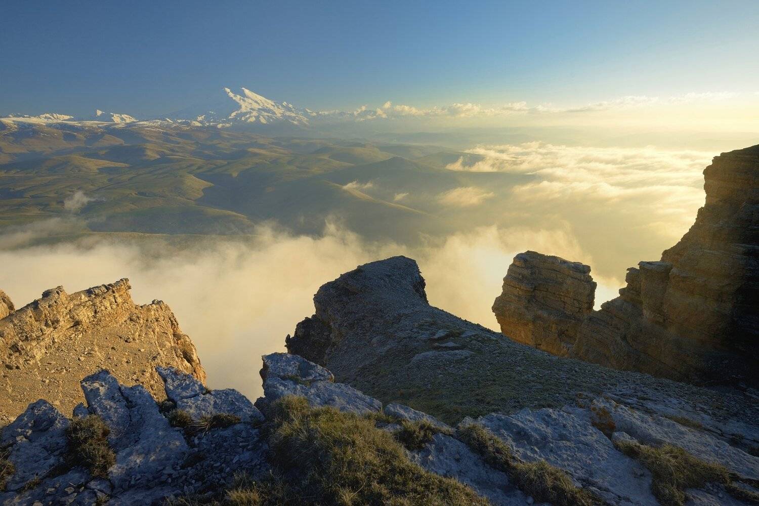 горы лето закат канжол, Александр Жарников