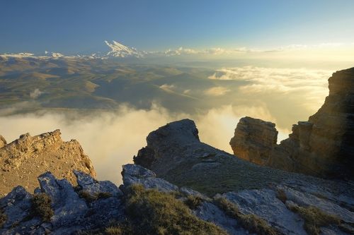 Закат в горах