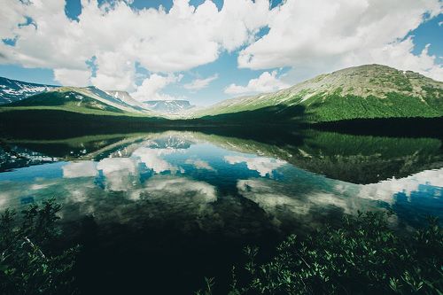 Озеро Малый Вудъявр, Хибины