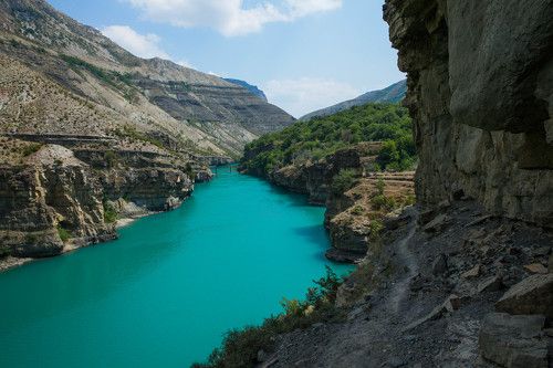 Сулакский каньон..