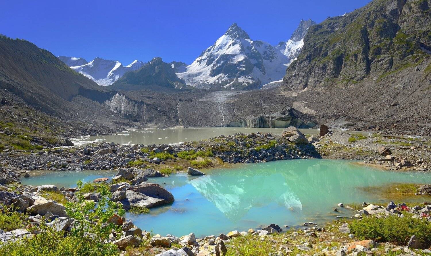 горы лето озеро, Александр Жарников