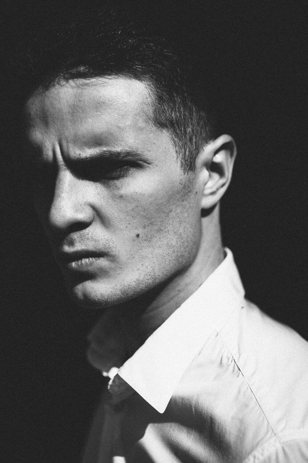 portrait man model портрет мужчина модель мужской портрет, Dancho