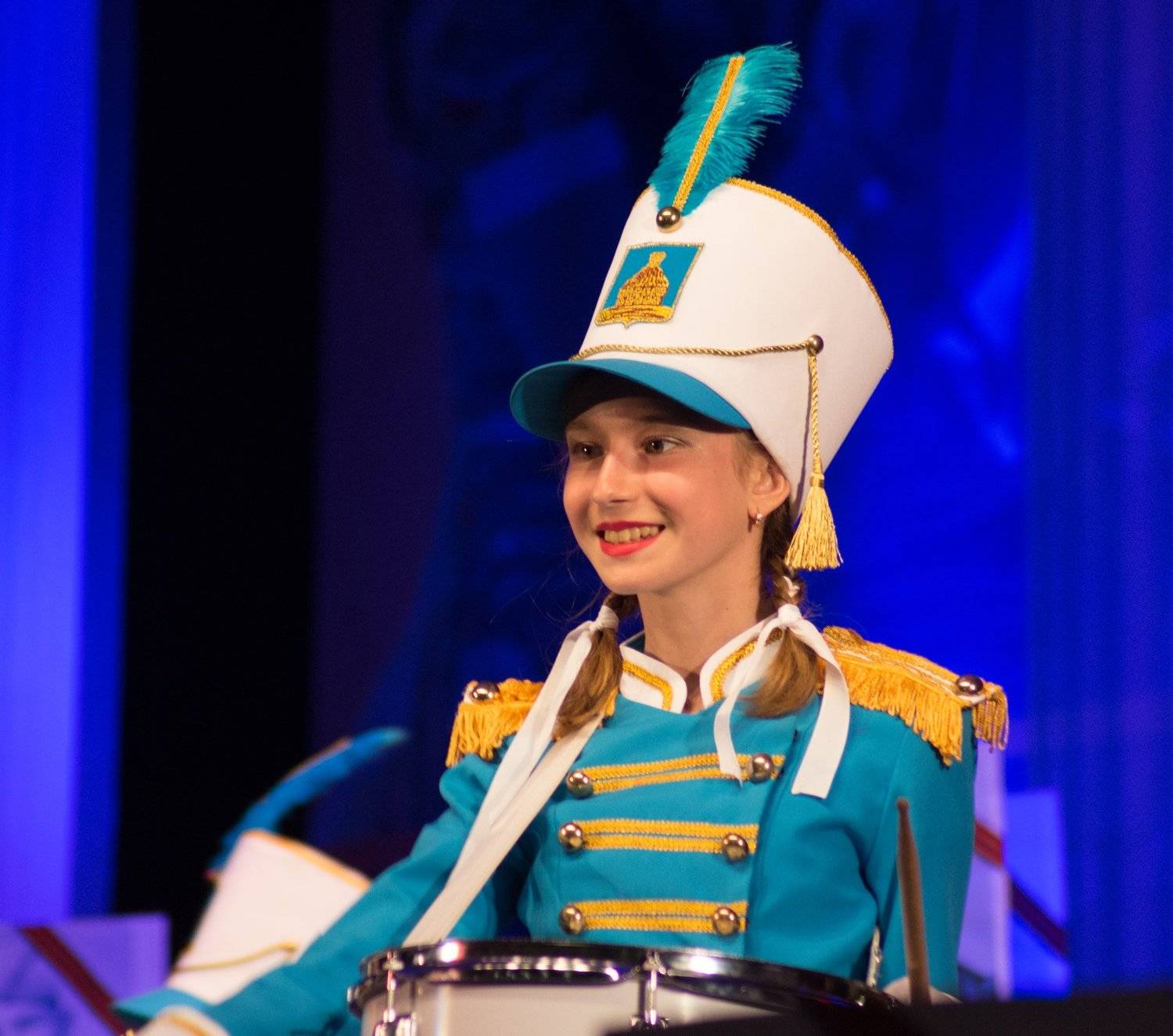 праздник, концерт, девушка, барабанщица, Руслан Востриков