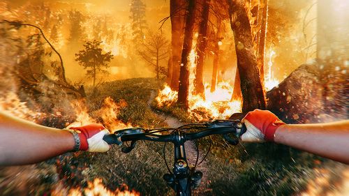 Легкая велосипедная прогулка