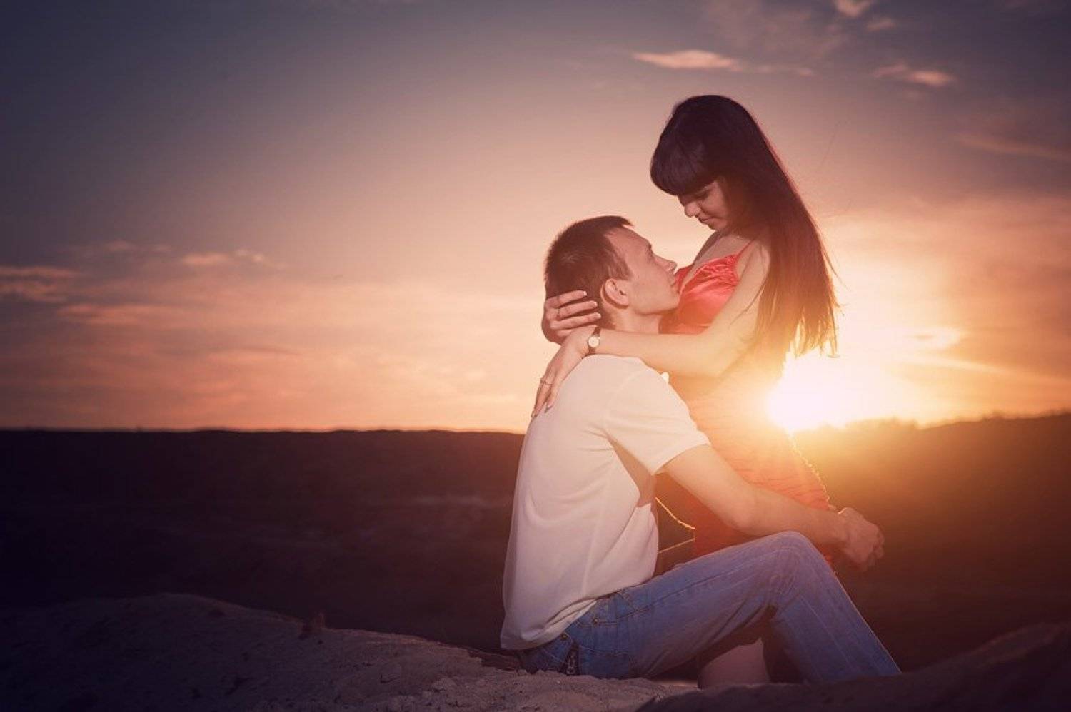 закат, парень, девушка, история любви, Ростислав Росицкий