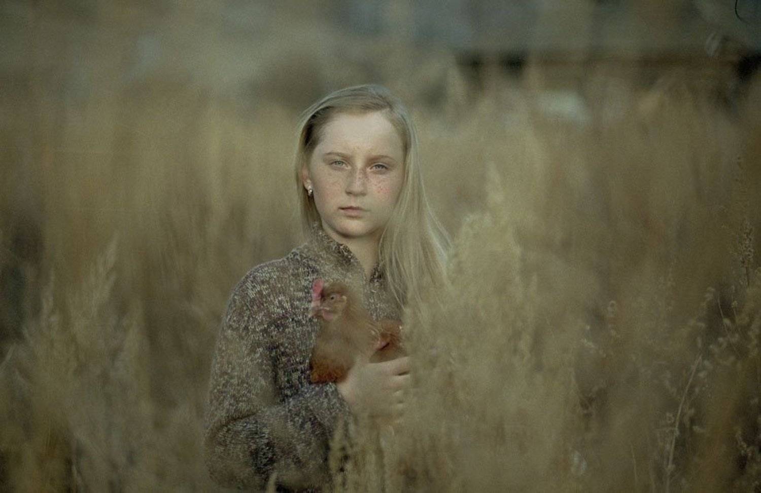 деревня, курица, девочка, ддетство, Rada*