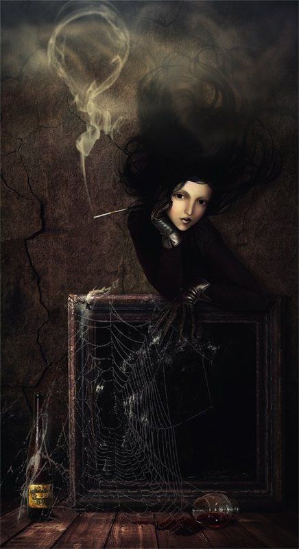 коллаж, фотоарт, фотошоп, депрессия Депрессия фото превью