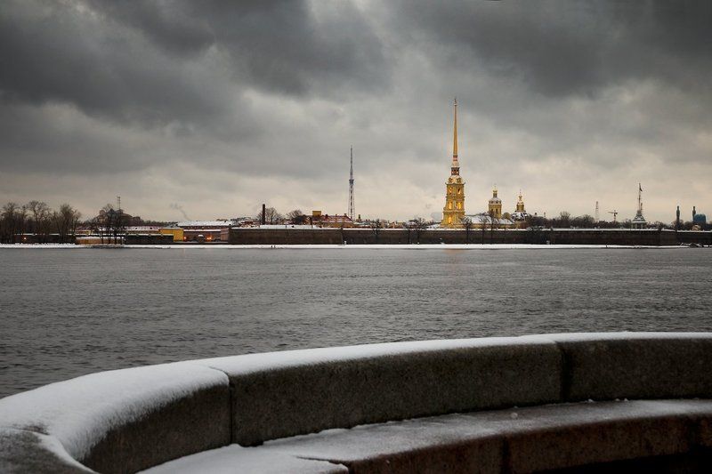 Нева. Тревожно... фото превью