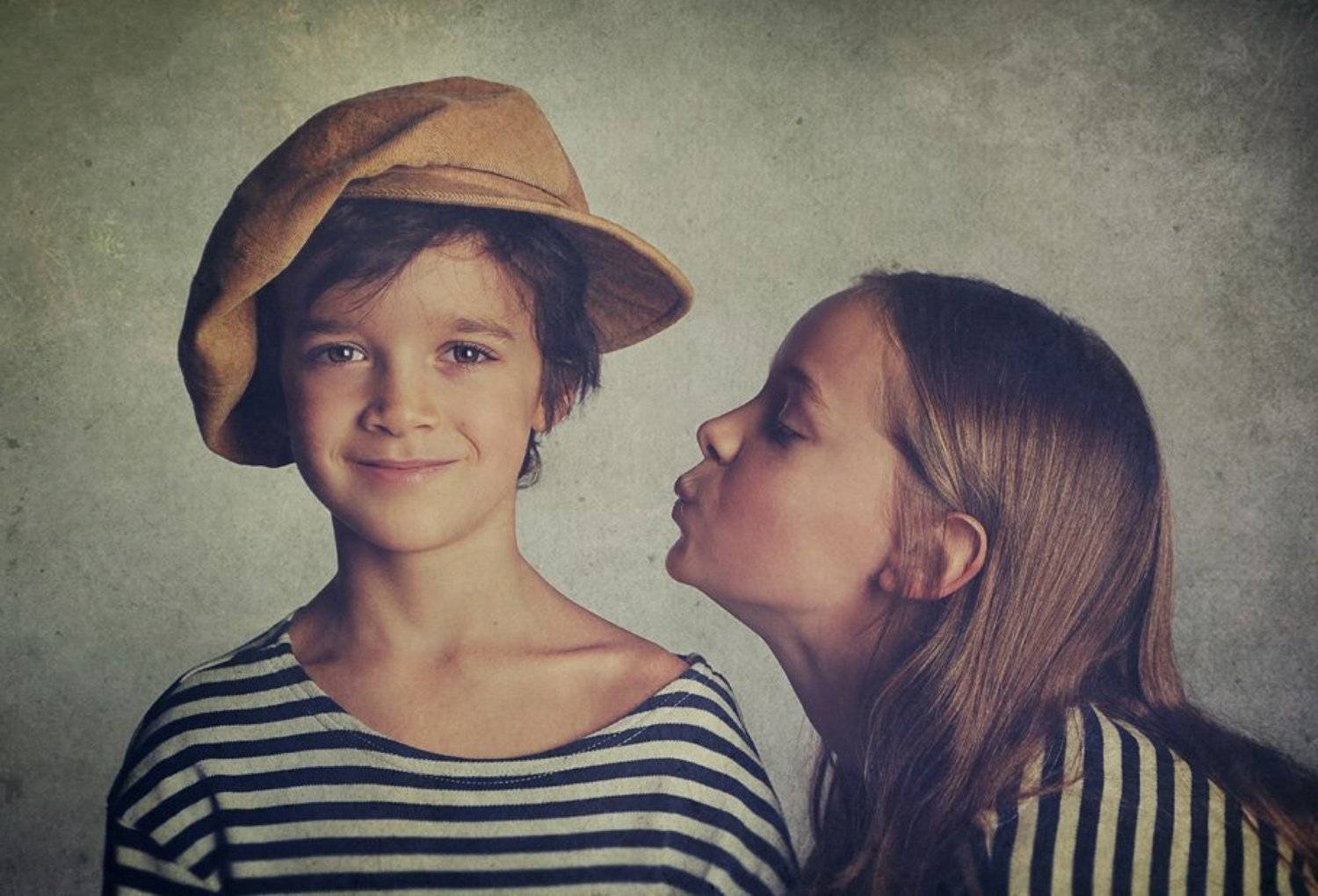 children, boy, girl, portrait, cap, picture, Анна Применко