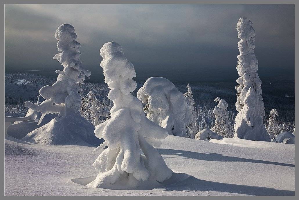 пейзажи россии,карелия,зима., Сергей Захаров.