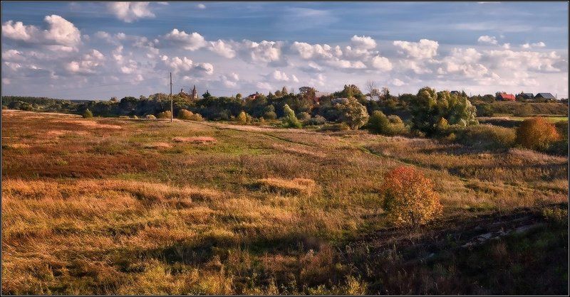 кинешма, суздаль,пейзаж, осень Золотые краски Кинешмы... фото превью