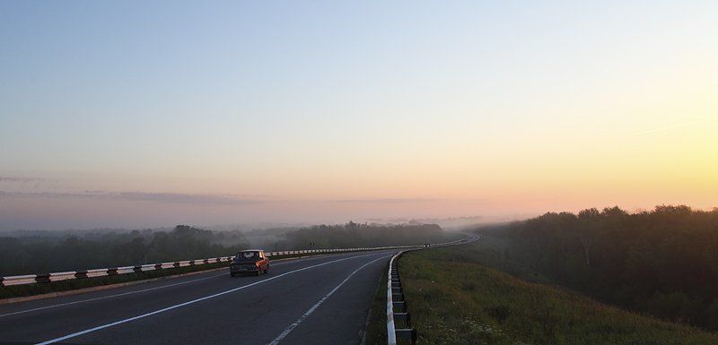 природа, рассвет, пейзаж Навстречу Солнцу фото превью