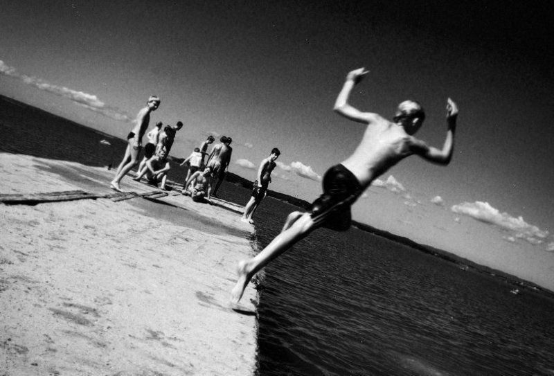 последний, день, лета, , море, пляж, пир, прыжок, ныряет, дети В последний день лета фото превью