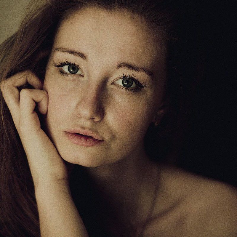 девушка,портрет,глаза девушка фото превью