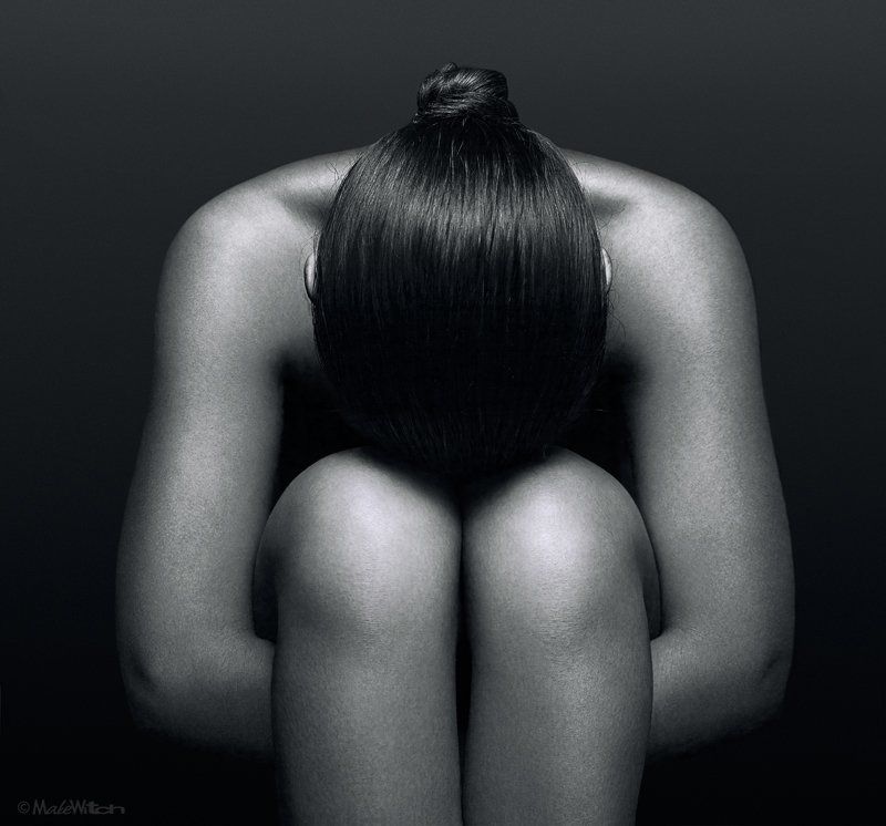 girl, woman, nude, nu, b&w, девушка, женщина, обнажённая, ню, чб Lock фото превью